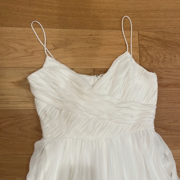 Ieena for Mac Duggal Size S white Jumpsuit - Picture 5 of 9